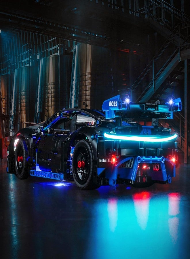 أضواء BrickBling LED متوافقة مع سيارة السباق Lego Technic Porsche GT4 e-Performance، طقم إضاءة إبداعي متوافق مع Lego 42176 (أضواء فقط، بدون نموذج) - Image 3